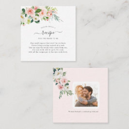 ArtsApp Waterverf Blush Roze Rozen Aanvraag ENCL Notitiekaartje