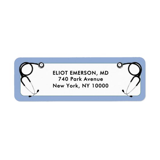 Artsdiploma Etiket (Voorkant)