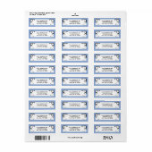Artsdiploma Etiket (Full Sheet)