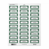 Artsdiploma Etiket (Full Sheet)