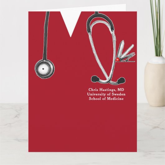 Artsdiploma Medicijnenstudie Kaart (Voorkant)