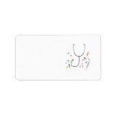 Artsen apparatuur etiket (Voorkant)