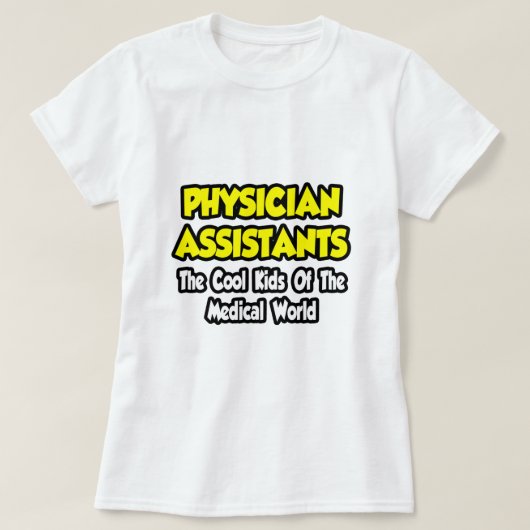 Artsen Assts...Koele Kinderen van Med World T-shirt (Design voorkant)