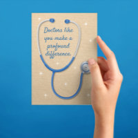 Artsen Bedankt U maakt een duidelijk verschil