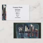 Artsen - chirurgische instrumenten visitekaartje (Voorkant / Achterkant)