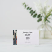 Artsen - chirurgische instrumenten visitekaartje (Staand voorkant)