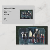 Artsen - chirurgische instrumenten visitekaartje (Voorkant / Achterkant)