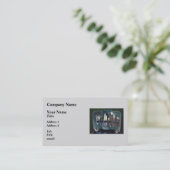 Artsen - chirurgische instrumenten visitekaartje (Staand voorkant)