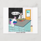 Artsen die mediteren briefkaart (Voorkant)