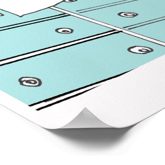 Artsen die mediteren poster (Hoek)