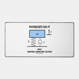 Artsen doen het met een uniforme harmonische beweg bureaumat