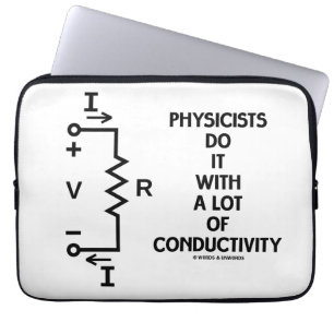 Artsen doen het met veel geleidbaarheid laptop sleeve