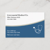 Artsen Dokter Kantoor Visitekaartjes (Voorkant)