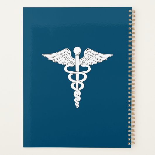 Artsen en studenten geneeskunde planner (Achterkant)