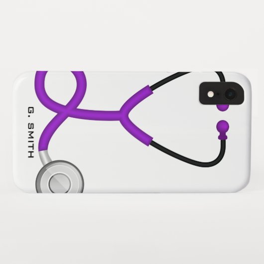 Artsen en verpleegkundigen | Naam medische stethos Case-Mate iPhone Case (Achterkant (horizontaal))