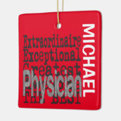 Artsen Extraordinaire CUSTOM Keramisch Ornament (Links)