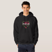 Artsen Hartfysica Roos Hoodie (Voorkant volledig)