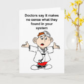 Artsen in verlegenheid gebracht door laboratoriumr kaart (Gele Bloem)