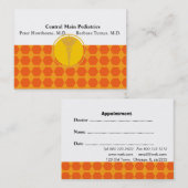 Artsen Medische Benoeming Beehive Retro Eenvoudig Afsprakenkaartje (Voorkant / Achterkant)