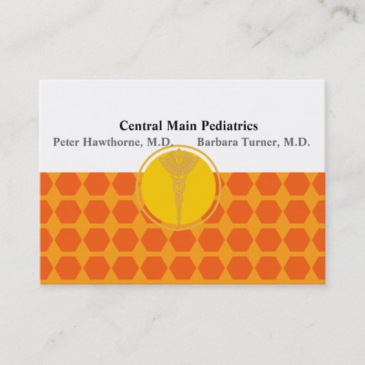 Artsen Medische Benoeming Beehive Retro Eenvoudig Afsprakenkaartje (Voorkant)