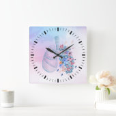 Artsen, medische kliniek vierkante klok (Huis)