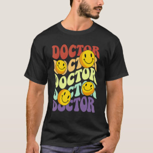 Artsen met een glimlach op het gezicht Medische St T-shirt
