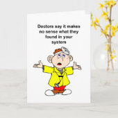 Artsen met verlies door resultaten in het laborato kaart (Gele Bloem)