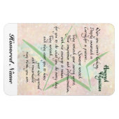 Artsen (of Arts)Bedankt en Appreciezer Magnet Magneet (Horizontaal)