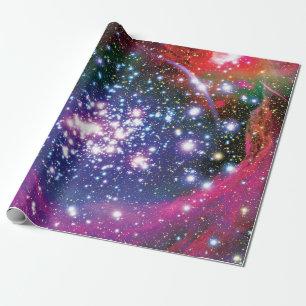 Artsen Star Cluster Colorful Artist Impression Cadeaupapier