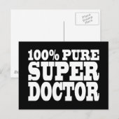 Artsen van afgelopen dag: 100% pure superdokter briefkaart (Voorkant / Achterkant)