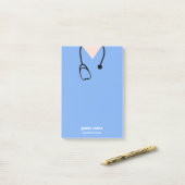 Artsen Verpleegkundige Ziekenhuis scrubs Post-it® Notes (Op bureau)