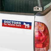 Artsen voor de gezondheidszorg bumpersticker (Op Truck)