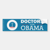 Artsen voor Obama Bumpersticker (Voorkant)