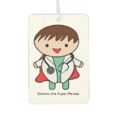 Artsen zijn superhelden luchtverfrisser (Voorkant)
