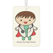 Artsen zijn superhelden luchtverfrisser (Achterkant)