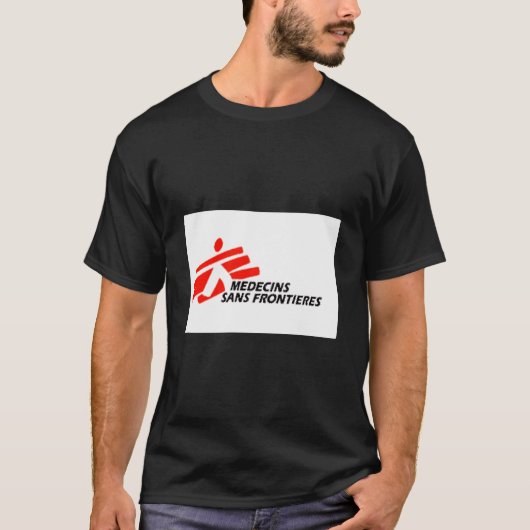 Artsen zonder grenzen vlag t-shirt (Voorkant)
