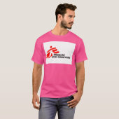 Artsen zonder grenzen vlag t-shirt (Voorkant volledig)