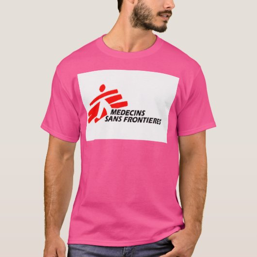 Artsen zonder grenzen vlag t-shirt (Voorkant)