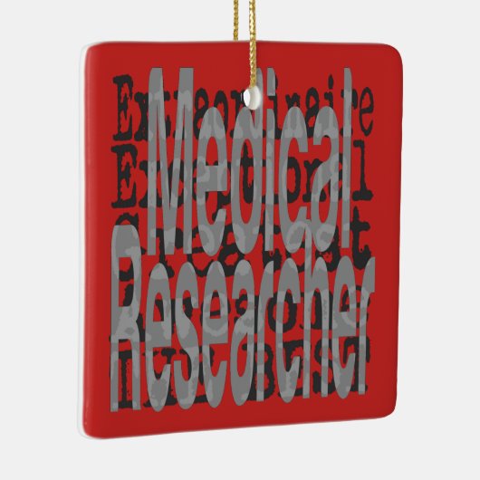 Artsen zonder medisch onderzoek keramisch ornament (Rechts)