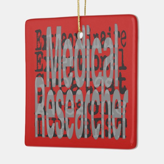 Artsen zonder medisch onderzoek keramisch ornament (Links)