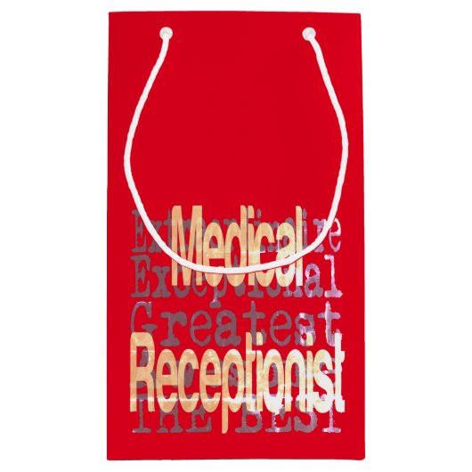 Artsen zonder medisch receptioniste klein cadeauzakje (Achterkant)