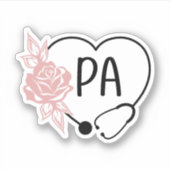 Artsenartsenassistent PW School Sticker (Voorkant)