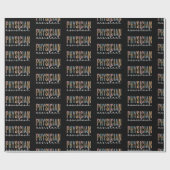 Artsenassistent Artsen Associate PA Cadeaupapier (Vlak)