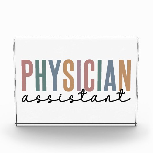 Artsenassistent Artsen Associate PA School Fotoblokken (Voorkant)