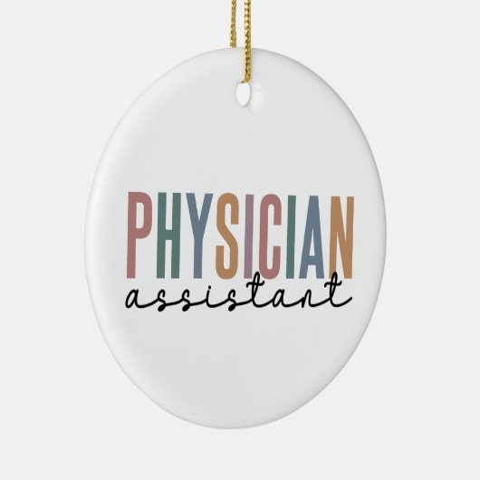 Artsenassistent Artsen Associate PA School Keramisch Ornament (Rechts)