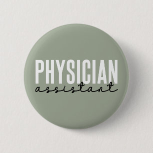 Artsenassistent Artsen Associate PA School Ronde Button 5,7 Cm