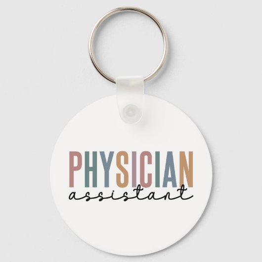 Artsenassistent Artsen Associate PA School Sleutelhanger (Voorkant)