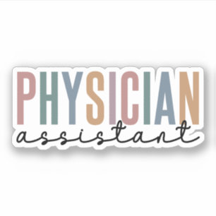 Artsenassistent Artsen Associate PA School Sticker