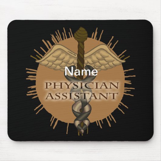 Artsenassistent Caduceus Muismat (Voorkant)