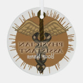 Artsenassistent Caduceus ornament (Achterkant)